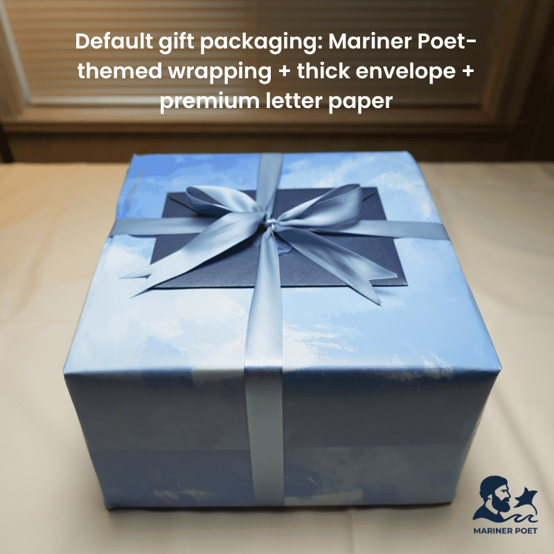 MarinerPoet™ Handgefertigter Holz-Mantarochen-Automat