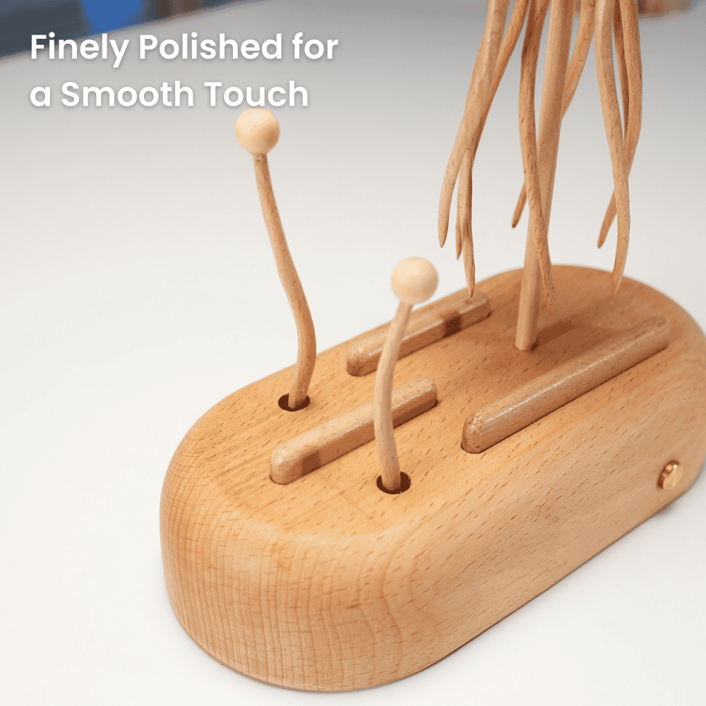 MarinerPoet™ Handcrafted Wooden Jellyfish Automaton(Big)