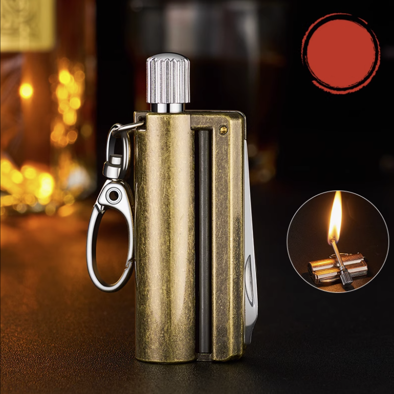 Infinity Fire Starter Keychain