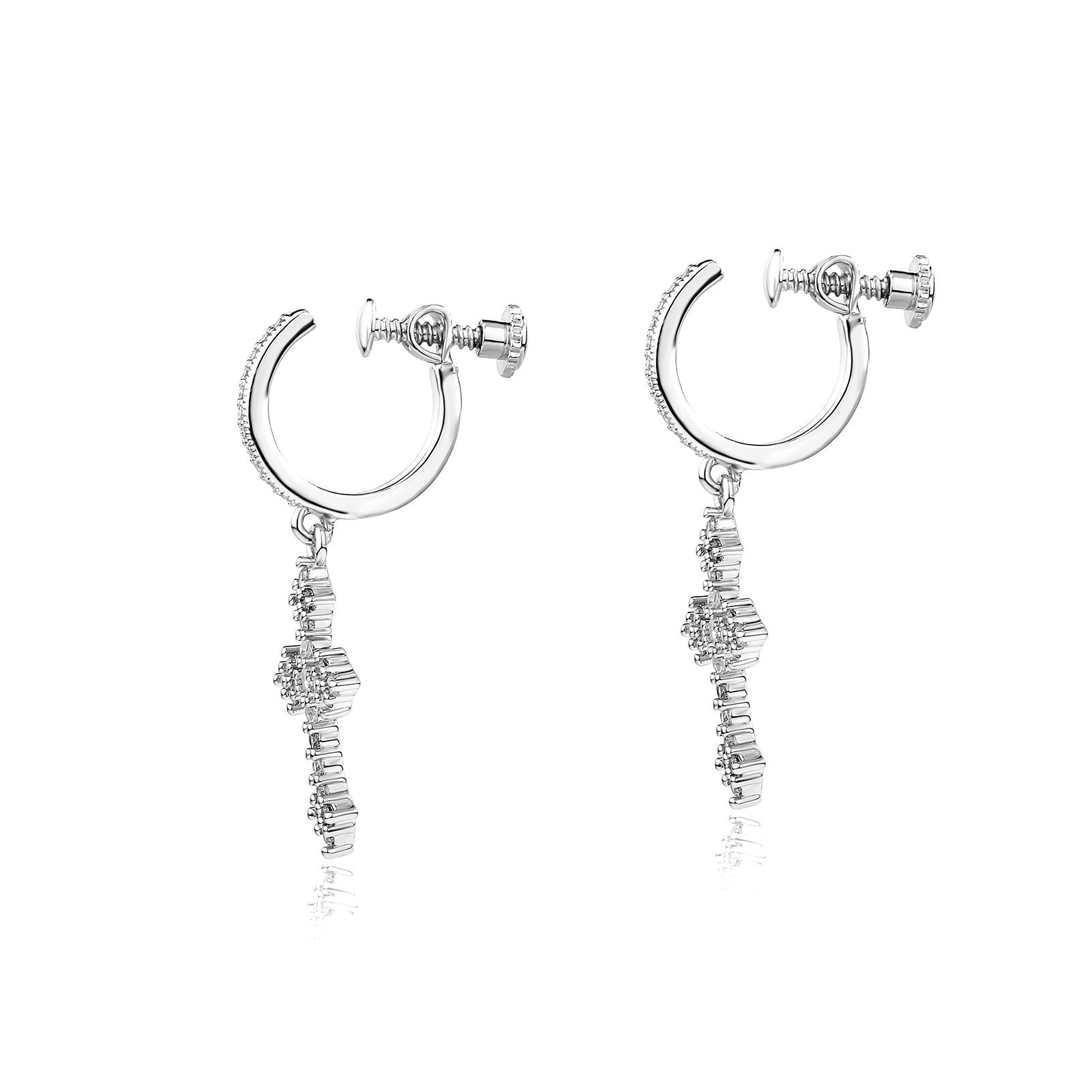 SnowGlide Rotating Earrings