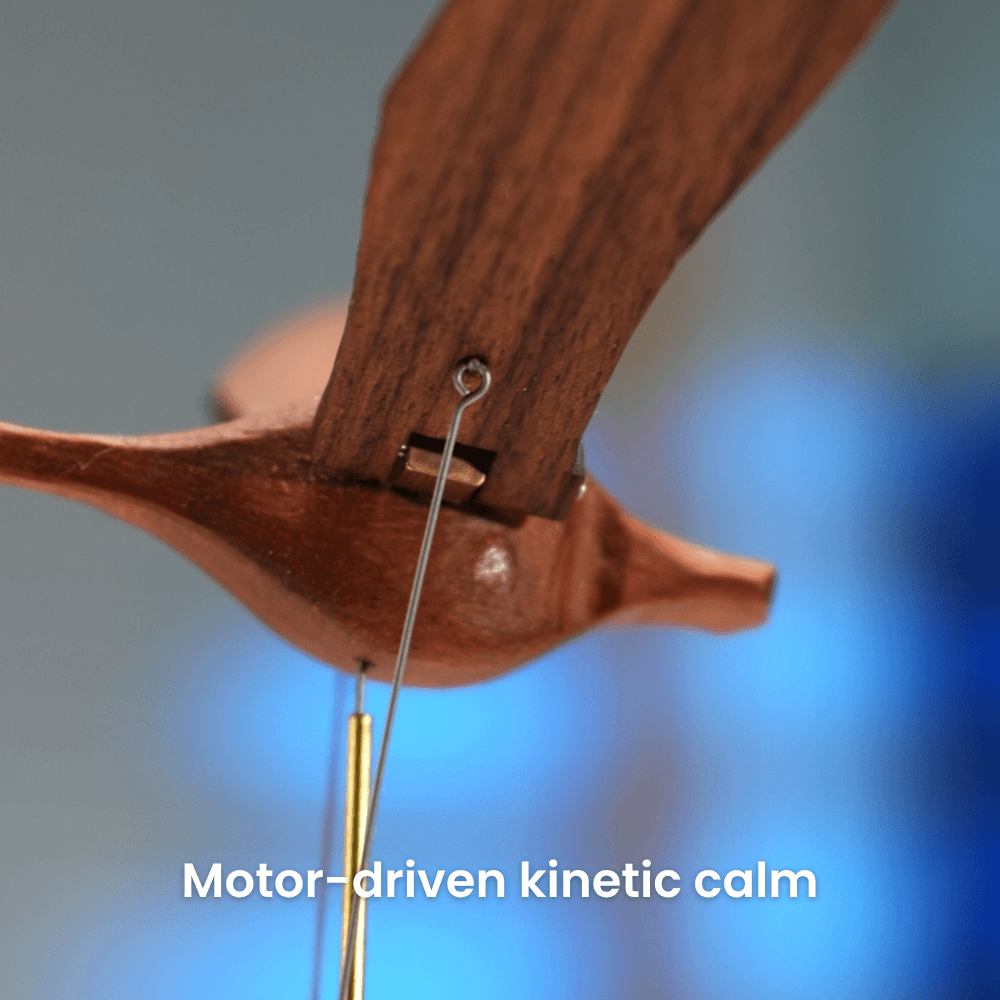 MarinerPoet™ Handcrafted Walnut Swan Automaton
