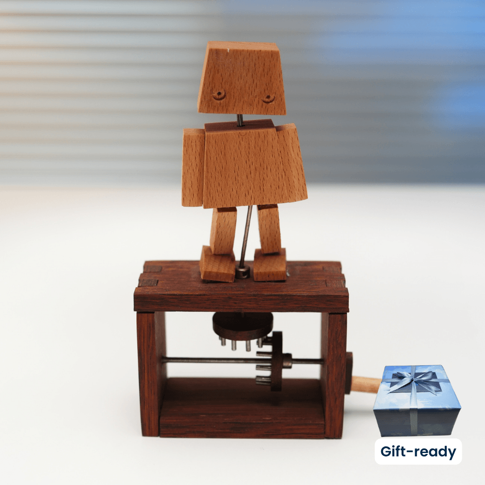 MarinerPoet™ Handcrafted Wooden Companion Automaton