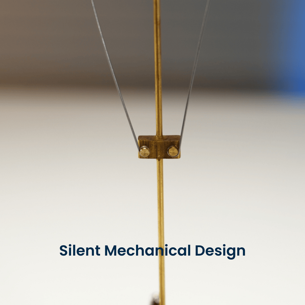 Cisne autómata MarinerPoet™ hecho a mano de nogal