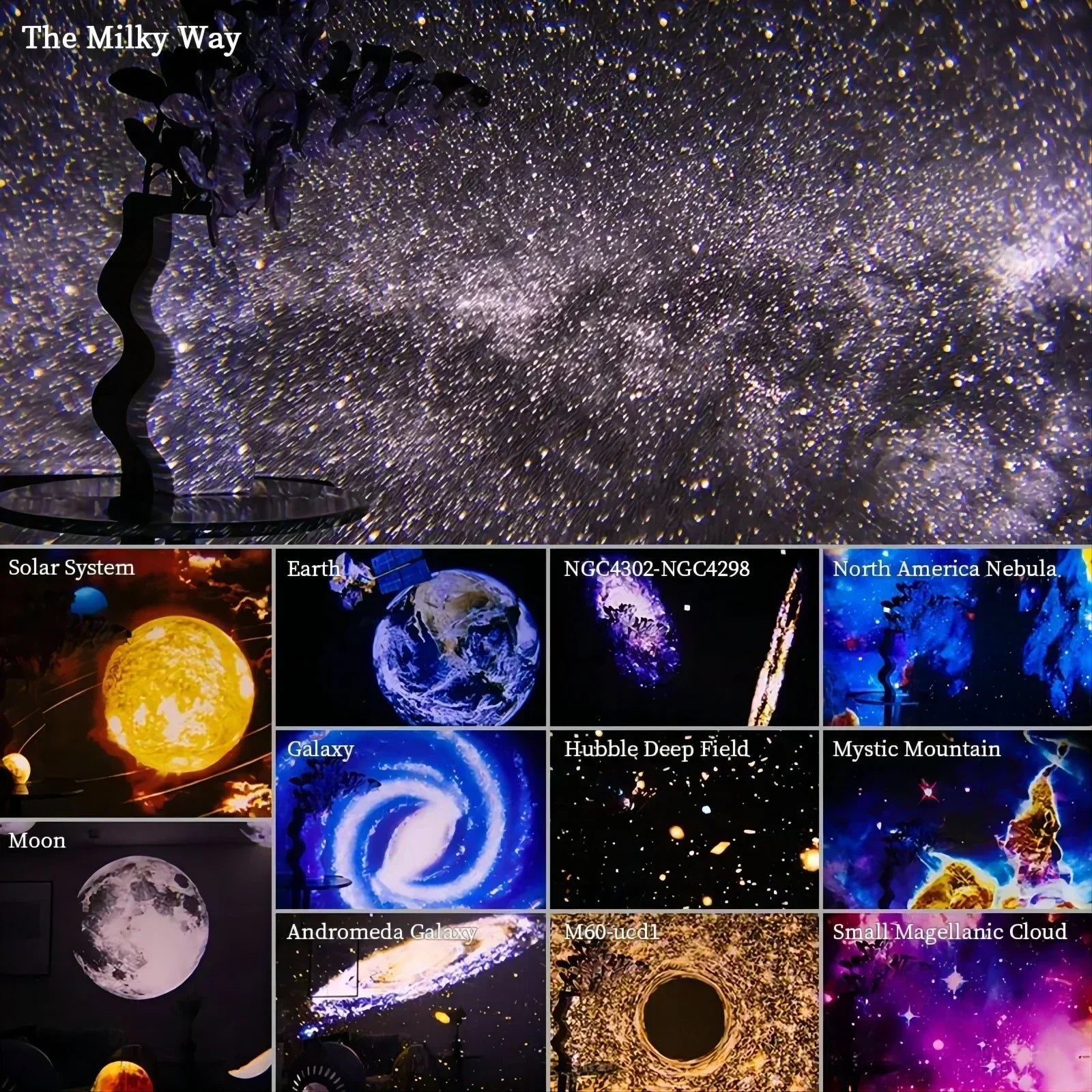 13 in 1 Galaxy Starry Sky Projector